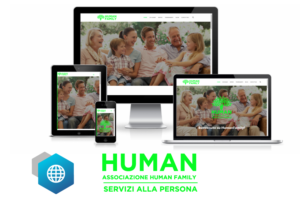Hexaweb - Portfolio Associazione Human Family